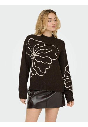 PULLOVER JDYJELLA - Pullover - chocolate torte