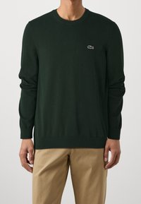 Lacoste Strickpullover - dark green