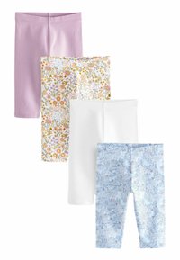 Next - CROPPED 4 PACK STANDARD - Leggings - Hosen - pink blue pretty ditsy floral print Thumbnail-Bild 1