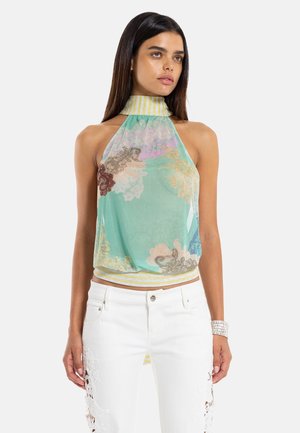 Jaded London ENYA DRAPED - Blúzka - green