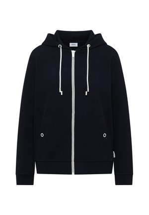 Cecil, LANGARM JACKE MIT KAPUZE UND STRUKTUR - Sweat zippé - urban dark blue