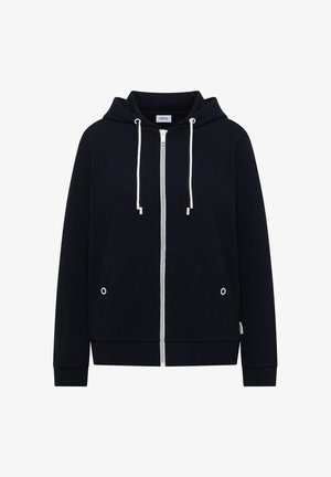 Cecil, LANGARM JACKE MIT KAPUZE UND STRUKTUR - Sweat zippé - urban dark blue