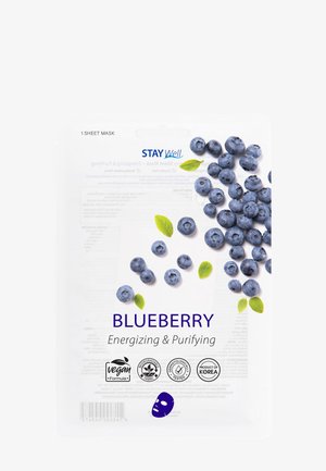 STAY Well STAY WELL VEGAN SHEET MASK - Arkmaske - blueberry