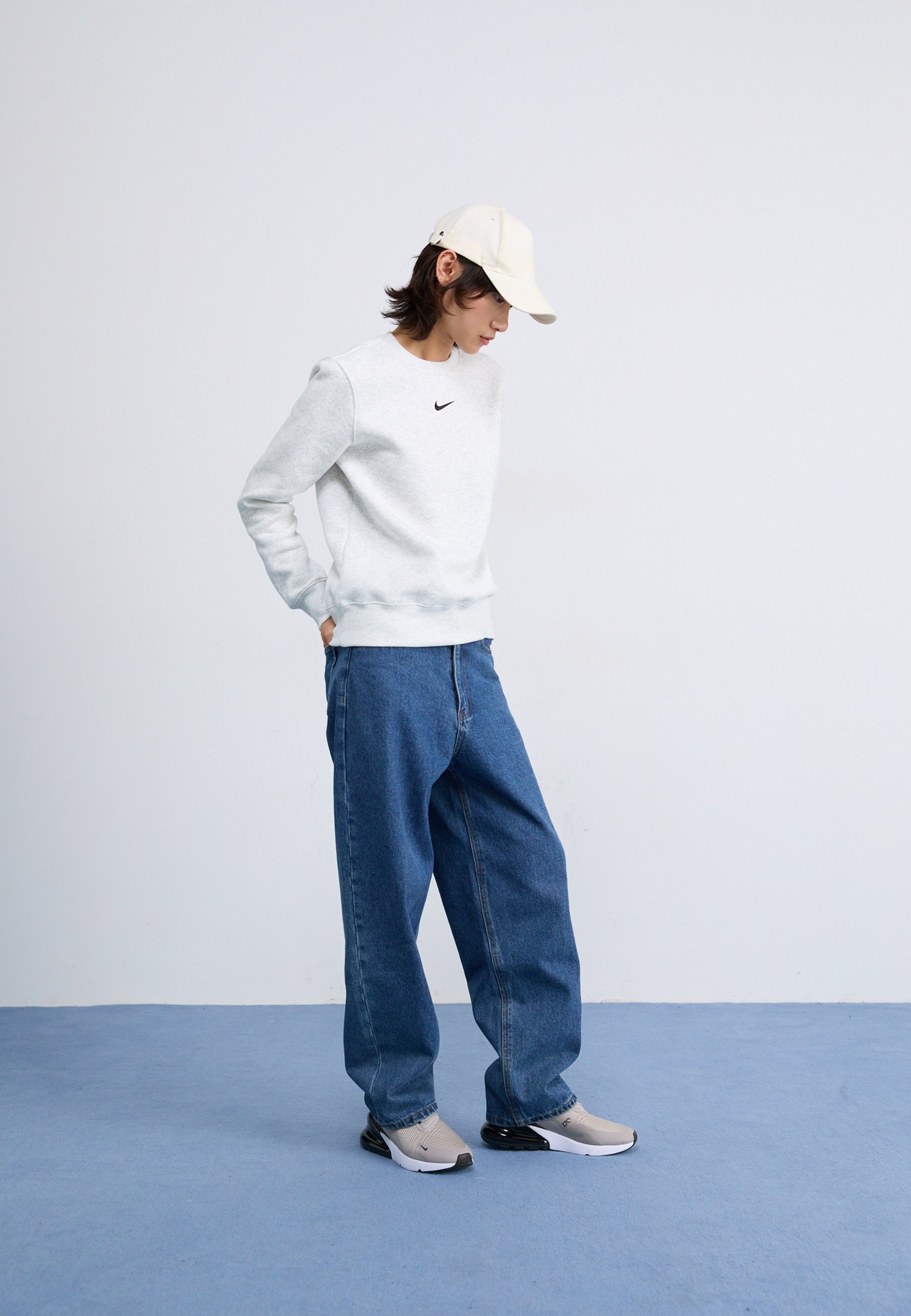 Nike Sportswear AIR MAX 270 - Trainers - college grey/velvet brown