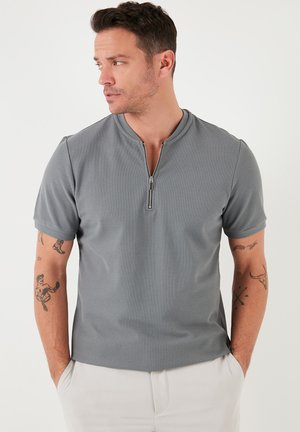 Buratti REGULAR FIT - Jednoduché tričko - grey