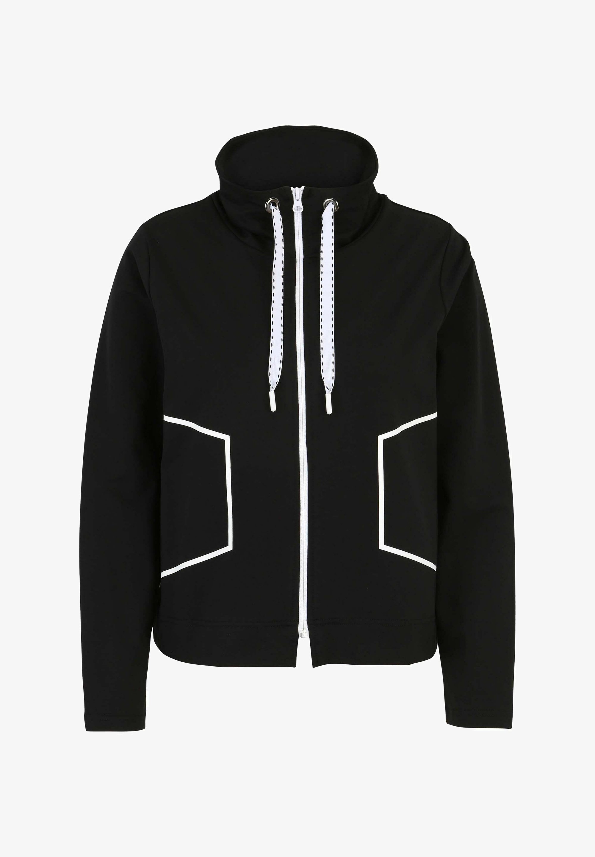 DORIS STREICH Zip-up sweatshirt schwarz/black Zalando