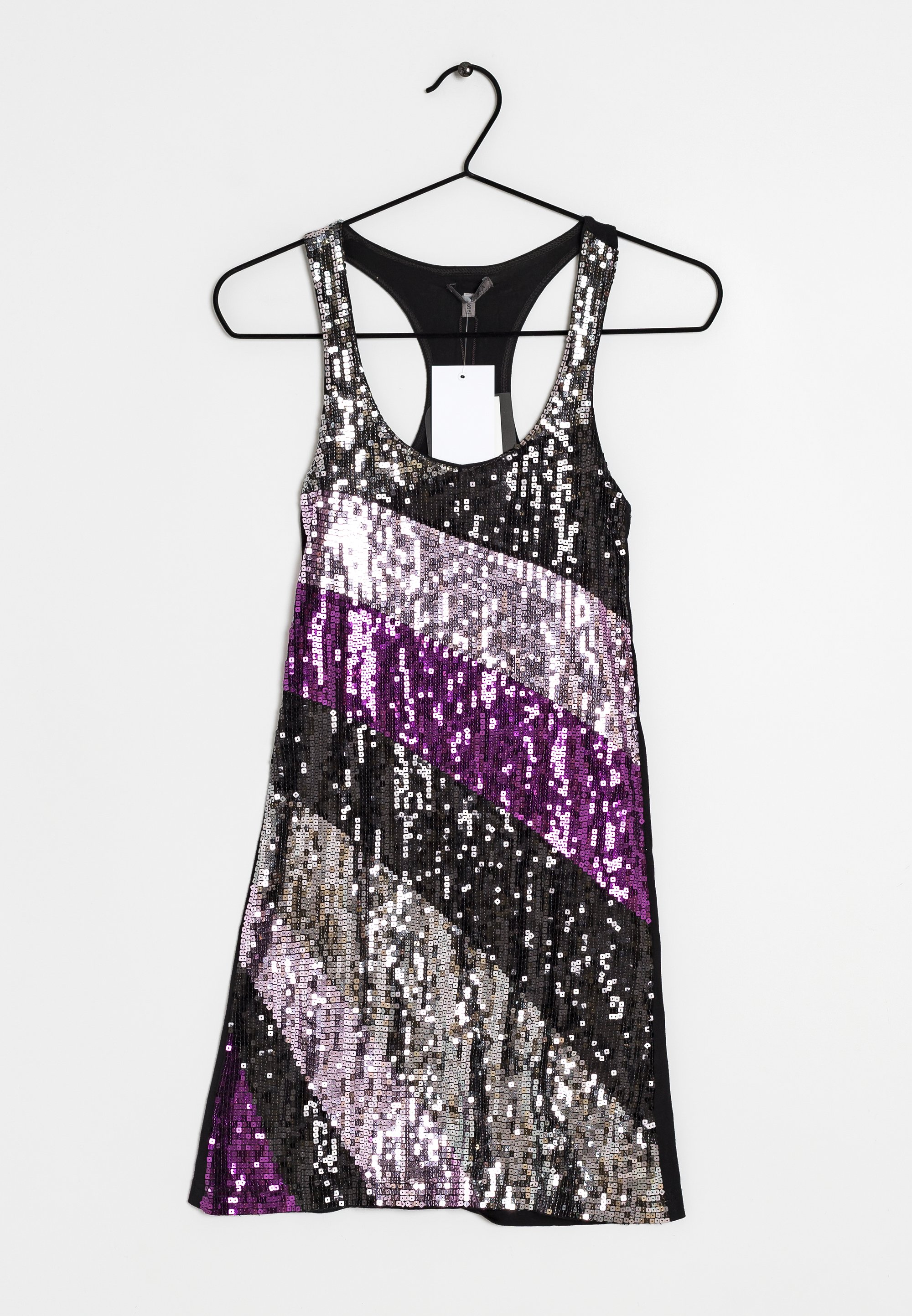 bershka purple sequin dress Bershka Cocktail dress / Party dress - purple - (Pre-owned)