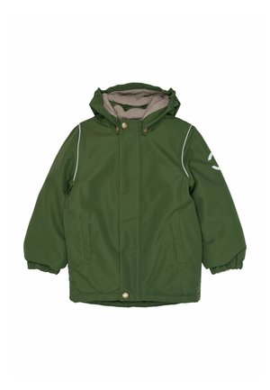 mikk-line, WINTER JACKET SOLID UNISEX - Зимно палто - kombu green