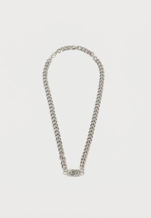 TIGER LOZENGE NECKLACE UNISEX - Grandinėlė - silver-coloured