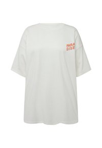Studio Untold GRAPHIC BACK SEA LIFE SHORT SLEEVE - T-Shirt print - off white