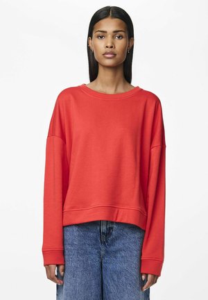 PCCHILLI LOOSE - Sweatshirt - poppy red