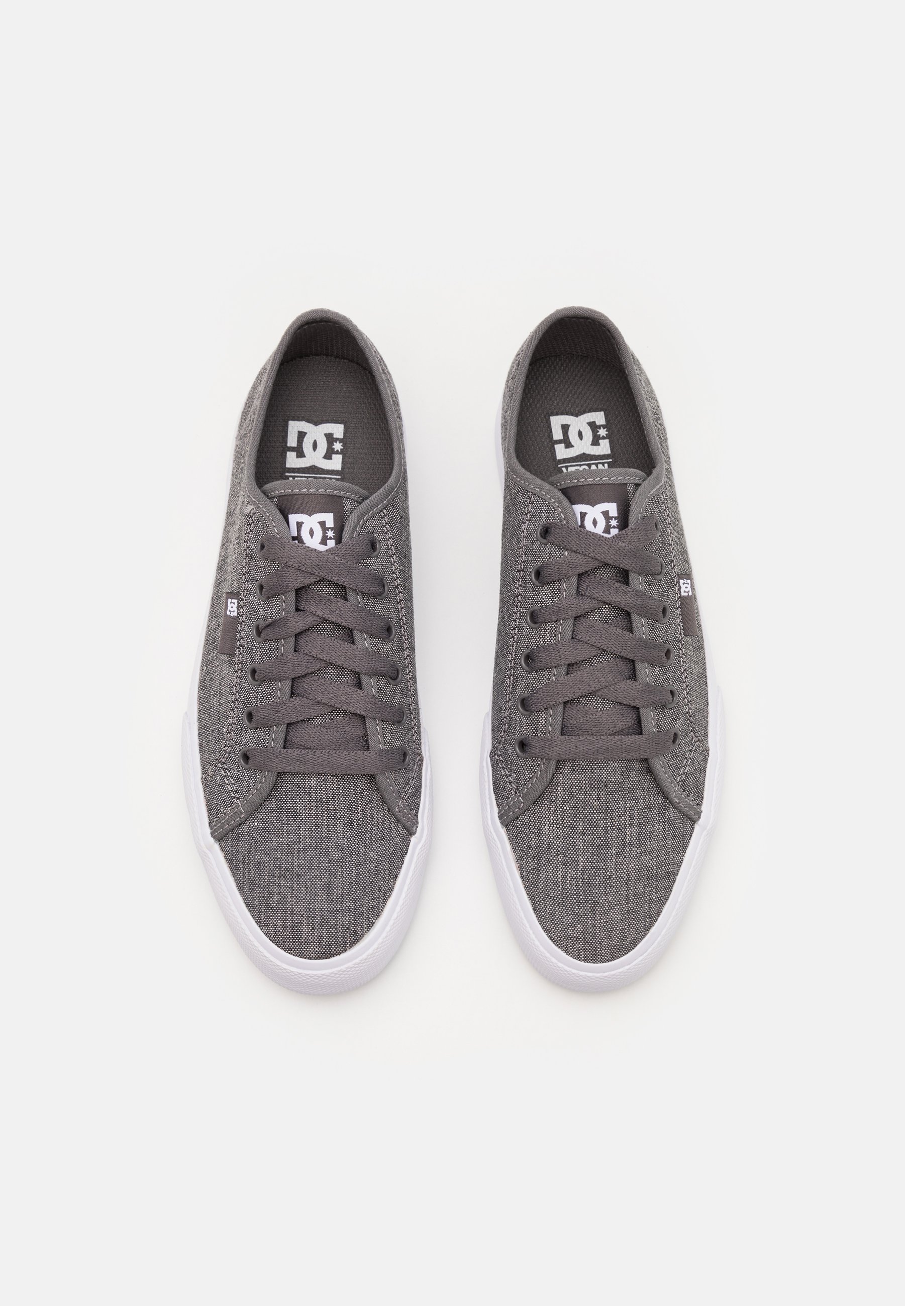 DC Shoes MANUAL SE UNISEX - Zapatillas - black/dark used/gris - Zalando.es