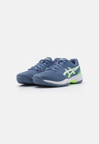 ASICS GEL-COURT HUNTER 3 - Boty na házenou - denim blue/lime burst