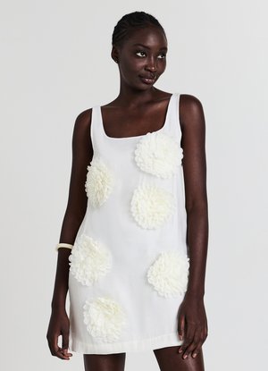 Day dress - bianco lana
