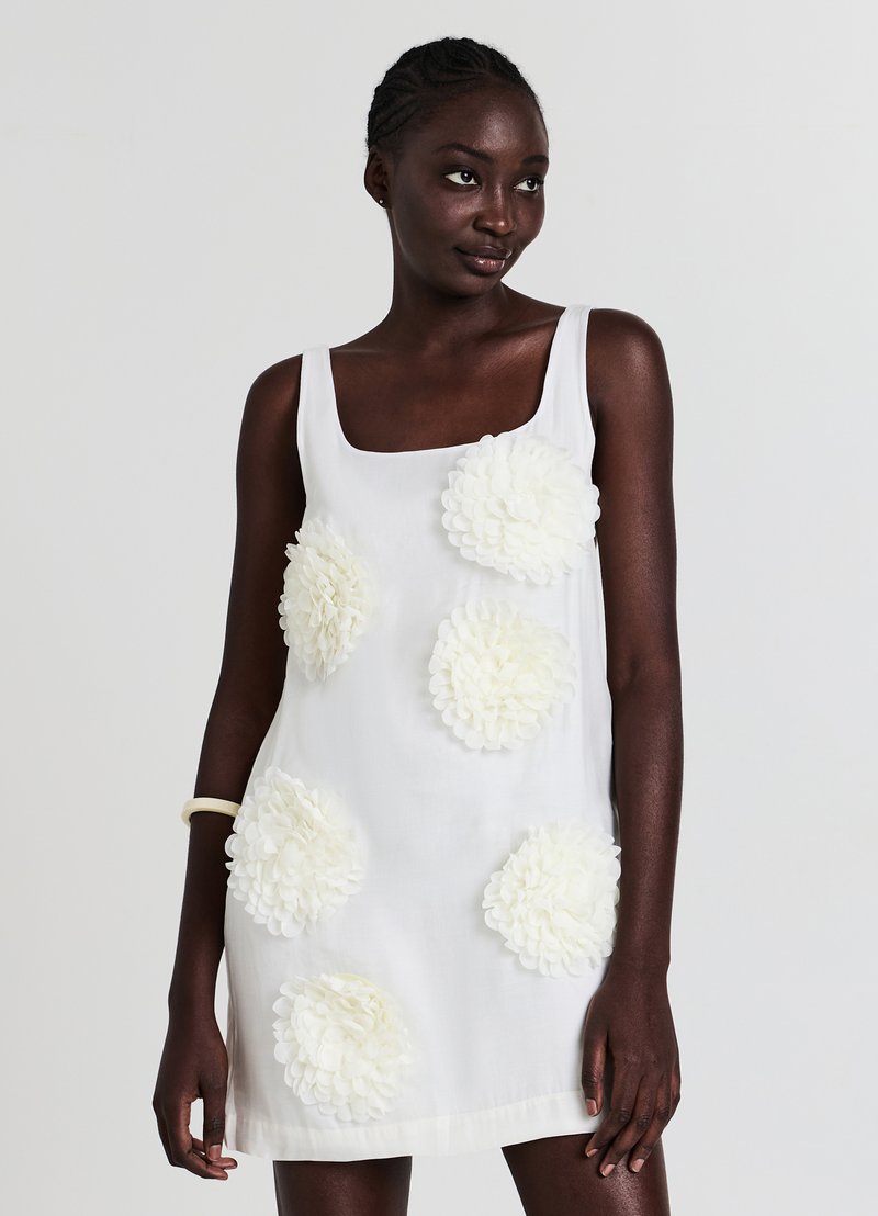Calliope Freizeitkleid - bianco lana