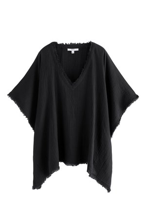 DOUBLE COVER-UP - Pludmales piederums - black