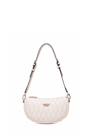 VALLA MINI TOP ZIP SHLDR - Sac bandoulière - white dim