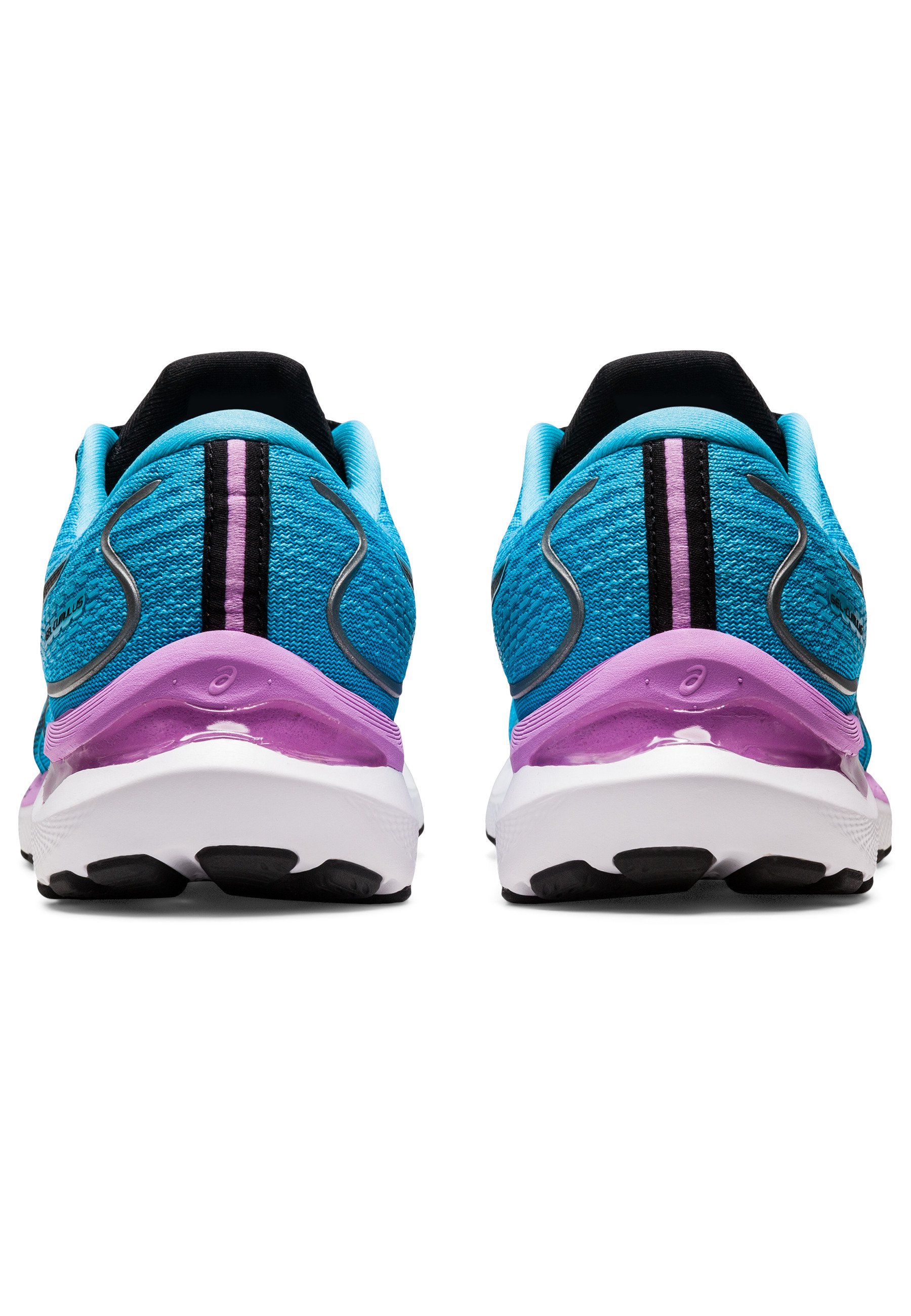 ASICS GEL-CUMULUS 24 EKIDEN - Hardloopschoenen neutraal - aquarium  black/blauw - Zalando.nl