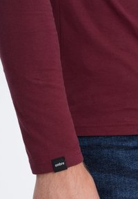 Ombre WITH POCKET  - Longsleeve - burgundy