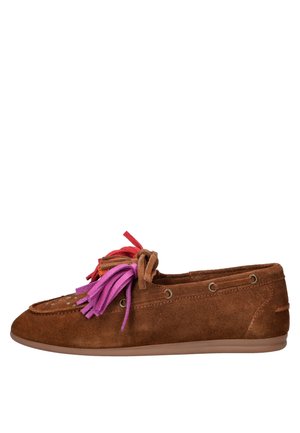 Bootschoenen - cognac