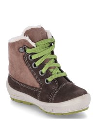 Superfit GROOVY - Snowboots  - braun/grün