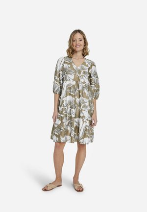 VOLANT - Day dress - khaki print