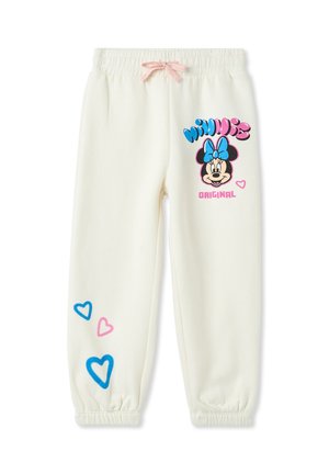 Pantaloni sportivi - bianco lana