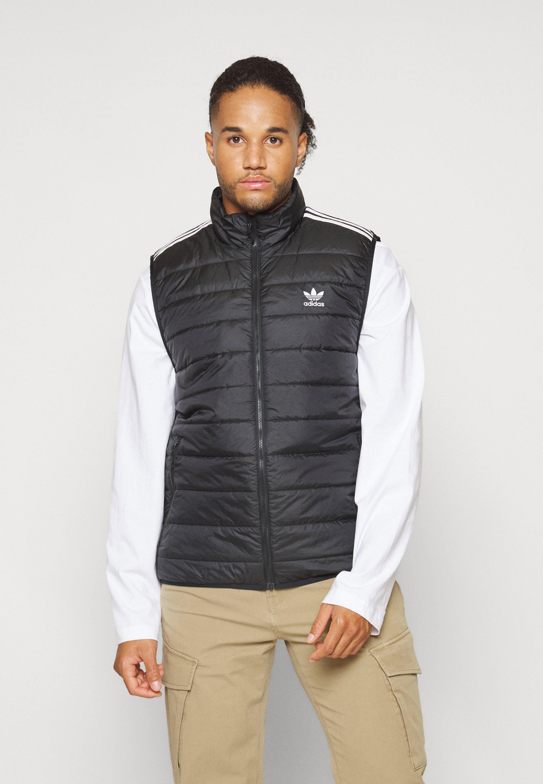 Adidas Originals PADDED Vesta Black ern Zalando cz Adidas Originals PADDED Vesta Black ern Zalando cz