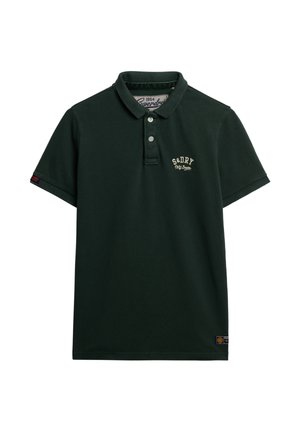 Superdry & Co, VINTAGE ATHLETIC EMBROIDERED  - Poloshirts - eagle green