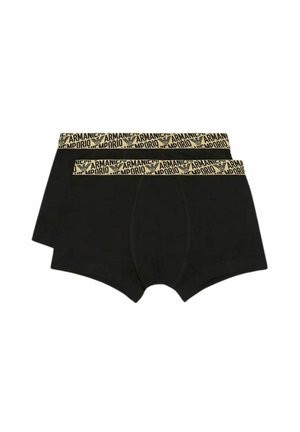 CONFEZIONE DA 2 - Boxer aderenti - nero