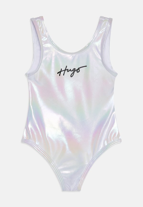 SWIMMING COSTUME - Swimsuit - lame silver