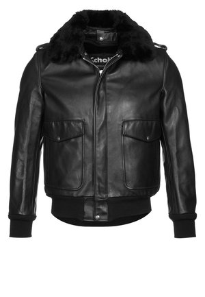 Schott Made in USA Kožená bunda - black
