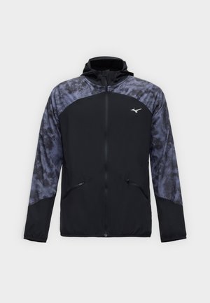 Mizuno, ACTIVE ALPHA HOODED JACKET - Яке за бягане - gekko