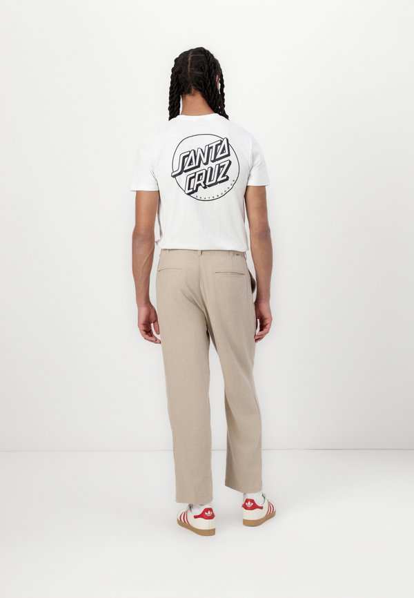 FUBAR PLEATED PANT - Trousers - oatmeal4