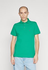 Tommy Hilfiger - SLIM  - Piké - olympic green Miniatyrbild 1