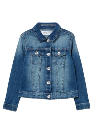 WITH POCKETS WITH BUTTONS - Veste en jean - denim blue