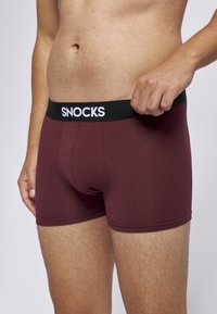 SNOCKS 6 PACK - Boxer Briefs - rot