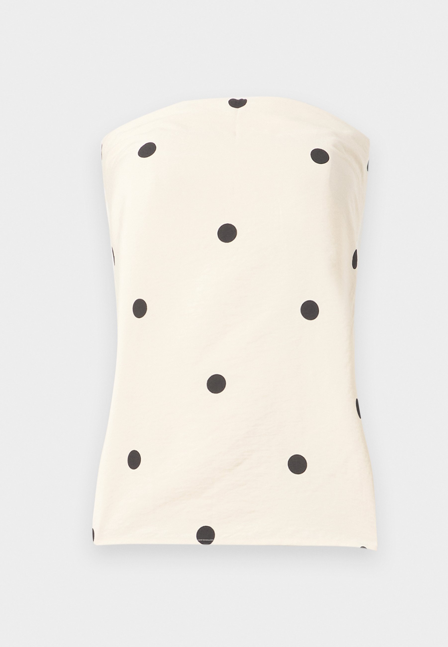 Drapey Strapless Top