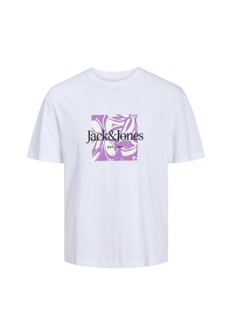 Jack & Jones Junior T-shirt print crème