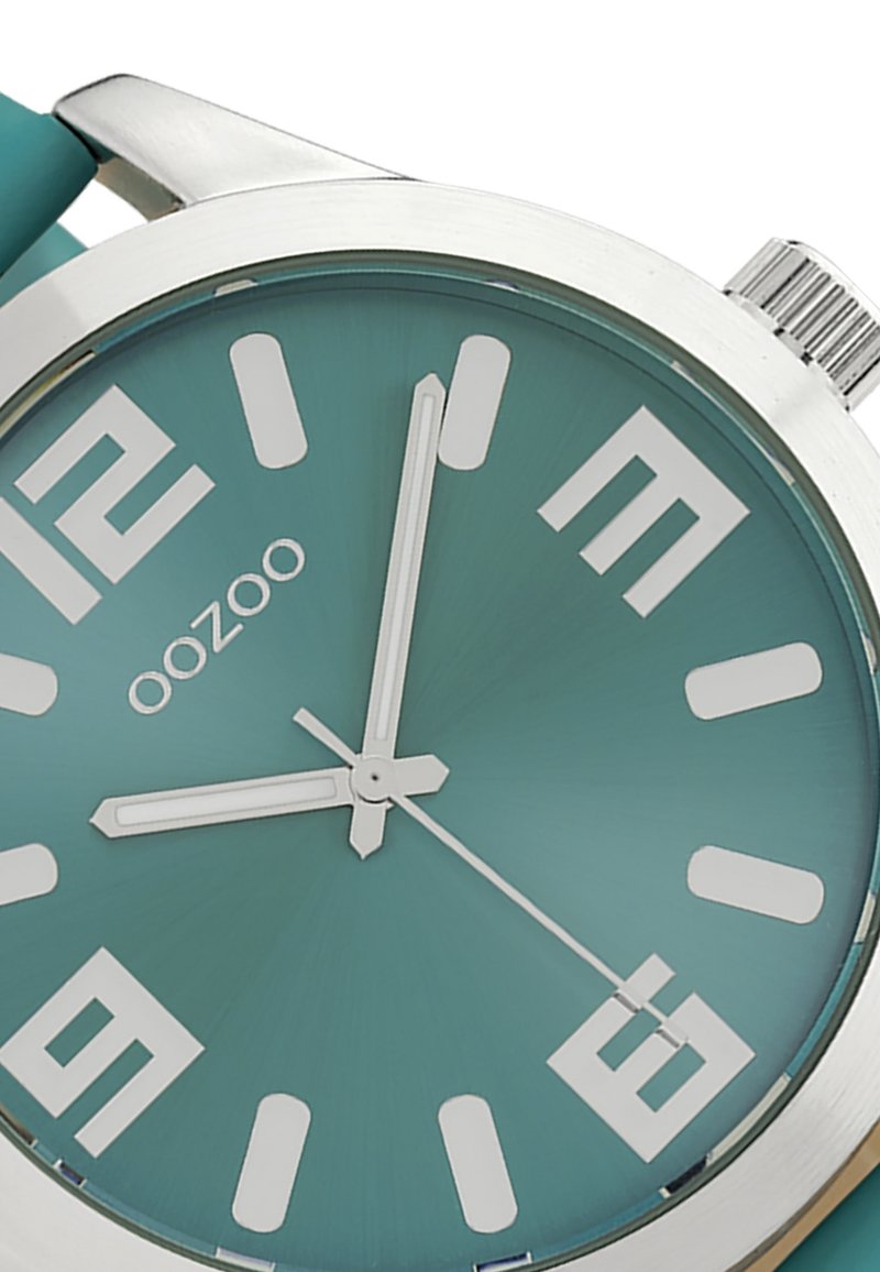 Damen Analoguhren | OOZOO TIMEPIECES COLLECTION Uhr türkis/silber/türkis - FG96922 Damen Analoguhren | OOZOO TIMEPIECES COLLECTION Uhr türkis/silber/türkis - FG96922