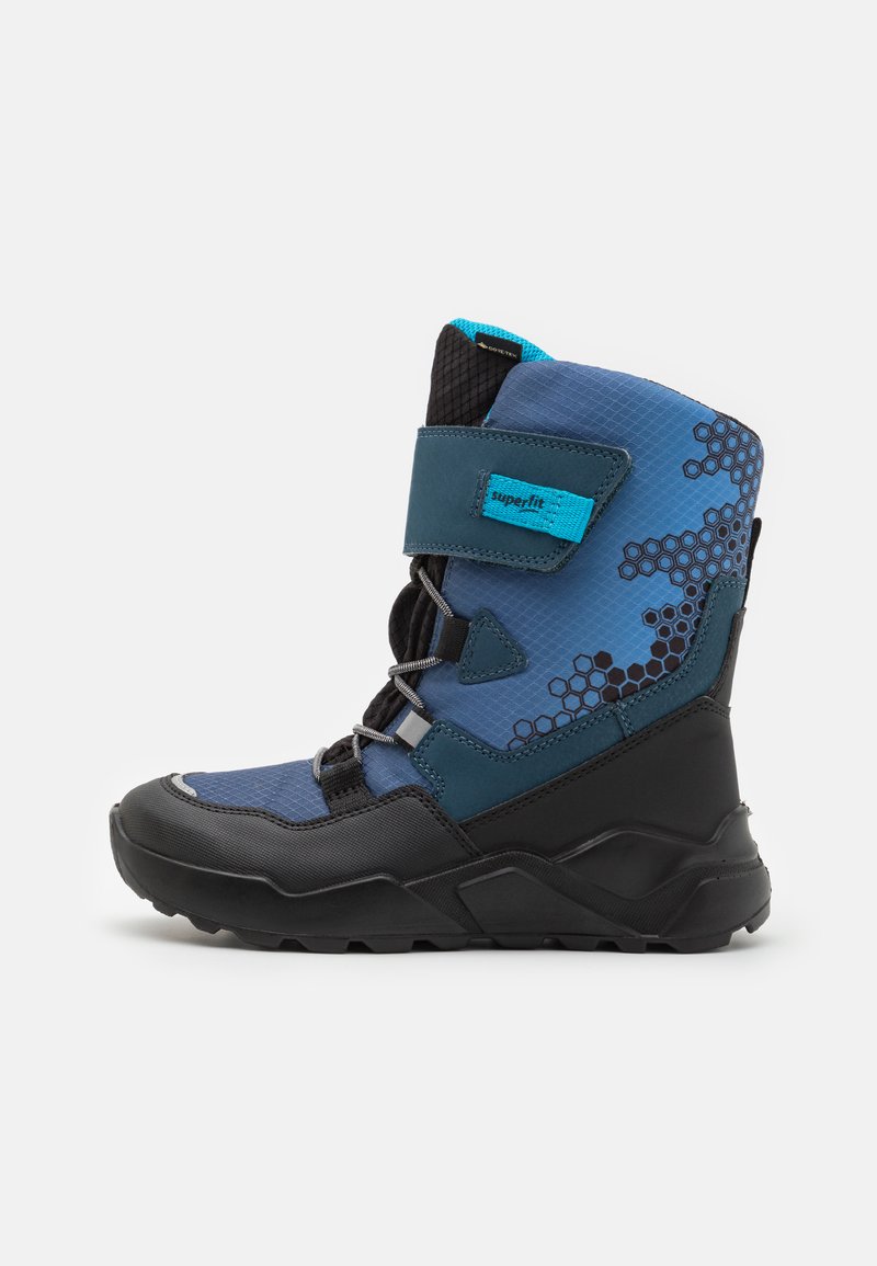 Superfit ROCKET - Snowboots - blau/schwarz
