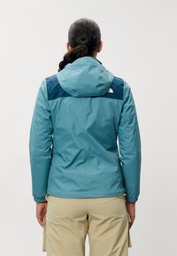 The North Face ANTORA JACKET - Hardshell-jakke - algae blue/midnight petrol