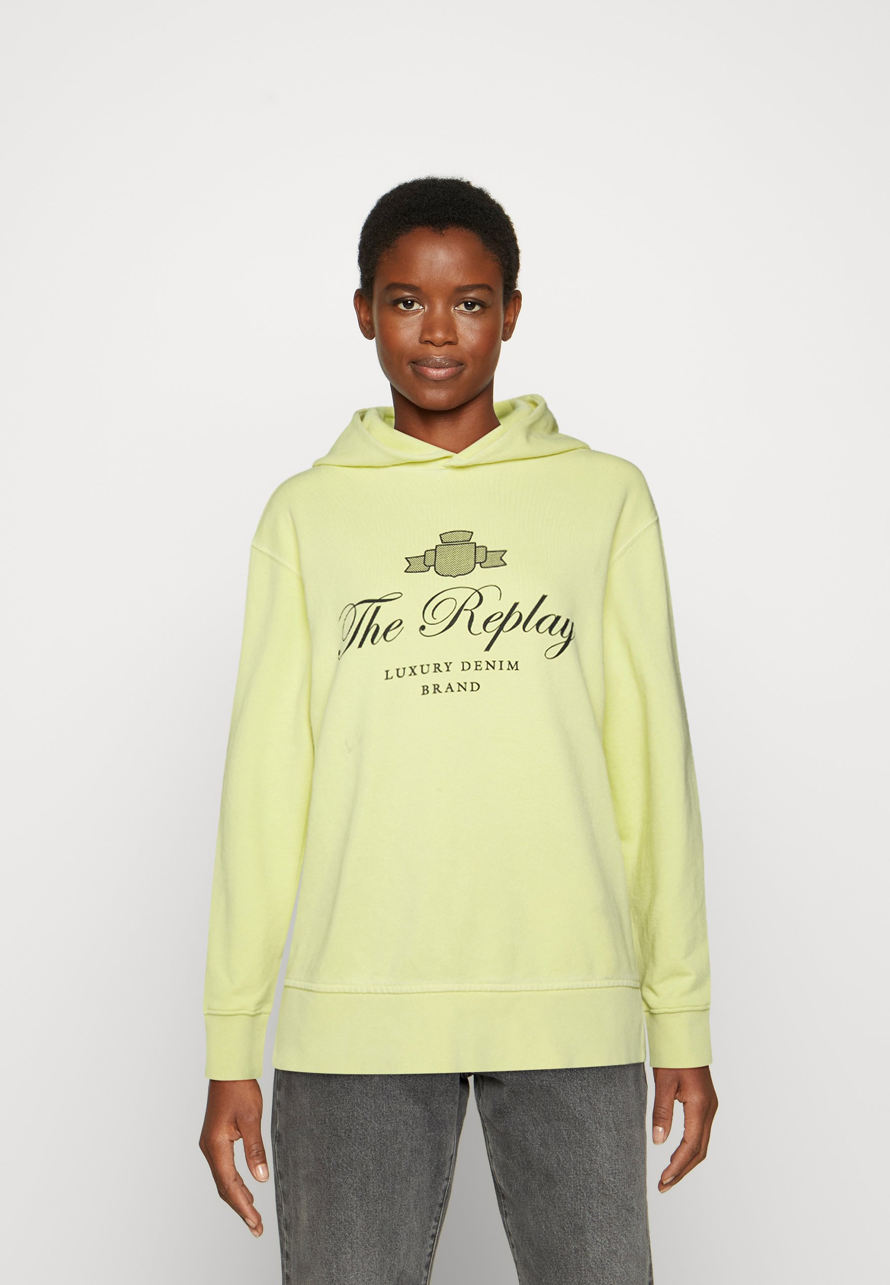 Replay Sweatshirt - yellow citron 