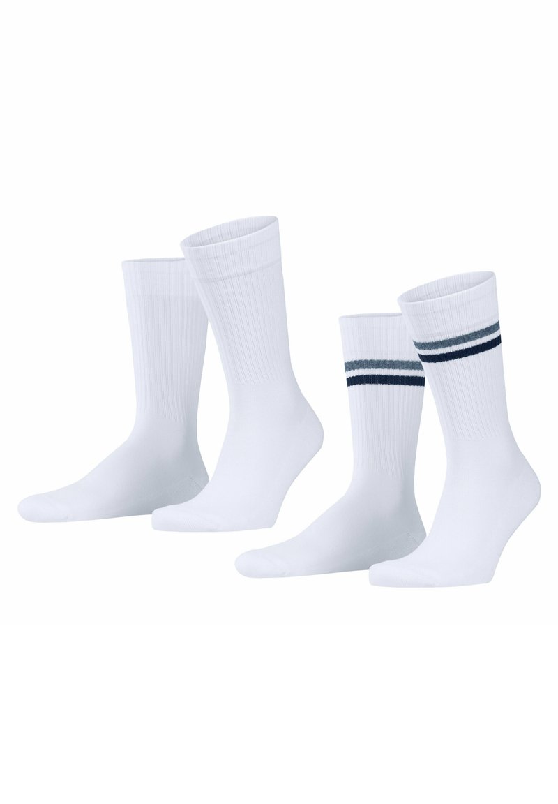 Esprit Tennis Stripe 2-Pack - Calze - off white