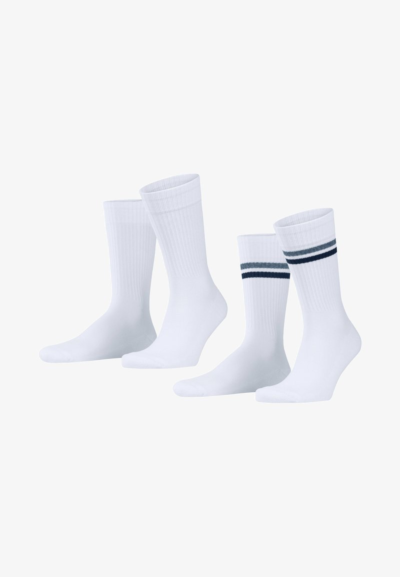 Esprit Tennis Stripe 2-Pack - Calze - off white