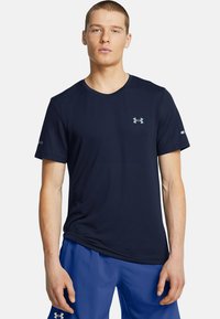 Under Armour SEAMLESS STRIDE - Camiseta deportiva - midnight navy