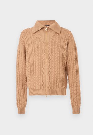 SWEATER MEDUSA - Kardigán - camel