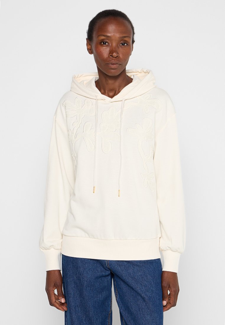 TWINSET Hoodie crème TWINSET Hoodie crème