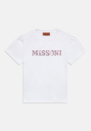 Missoni T-shirts med print - white