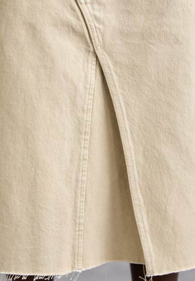 Tory Burch DECONSTRUCTED MIDI SKIRT - Jupe trapèze - khaki